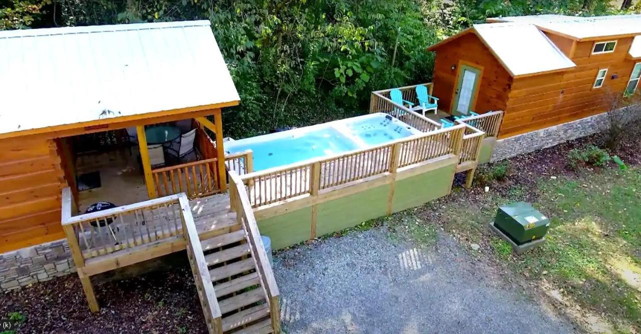 Bryce Cabin Lookout Mtn Tiny Home W Swim Spa ชัททานูกา ภายนอก รูปภาพ