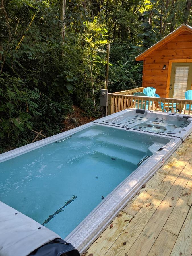 Bryce Cabin Lookout Mtn Tiny Home W Swim Spa ชัททานูกา ภายนอก รูปภาพ
